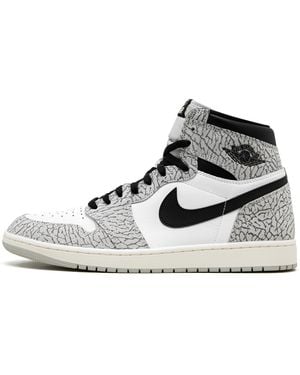 Nike Air 1 High Og Cement" Dz5485 052" - Black
