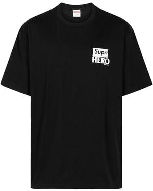 Supreme Antihero Dog T-Shirt Su100117" - Black
