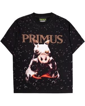 Pleasures Pork Soda Ss T-Shirt P26Su051" - Black