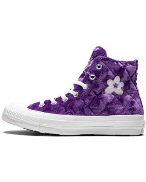 Converse Chuck 70 Hi "Quilted Velvet" 165600C" - Purple
