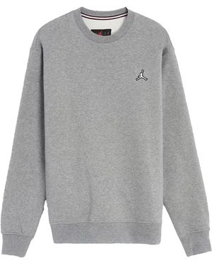 Nike Brooklyn Fleece Sweatshirt "Heather" Dq4462 063" - Black