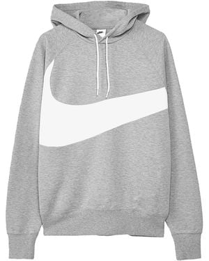 Nike Nsw Swoosh Tech Fleece Pullover Hoodie Dd8222 063" - Black