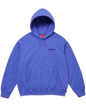 Supreme Immortal Hooded Sweatshirt Su28087" - Blue