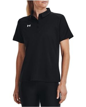 Under Armour Tech Polo 1370431 001" - Black