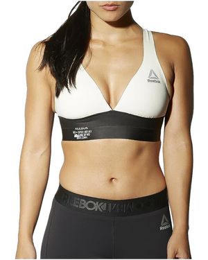 Reebok Combat Tko Bra "Cloud" Bk2218" - Black