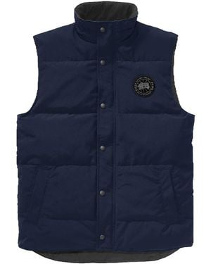 Canada Goose Garson Quilted Vest "Atlantic" 2081Mb" - Blue