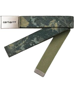 Carhartt Chrome Camouflage Pattern Belt "Camo Combi" I019176 38T Xx" - Black