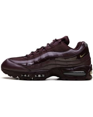 Nike Air Max 95 Se "Big Bubble Total 90 Burgundy Crush" Ib6830 601" - Black