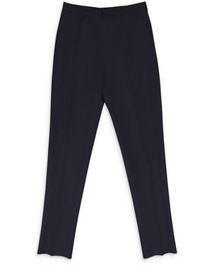 Lanvin New Straight Leg Trousers Rm Tr0003 4794 P23 29" - Black