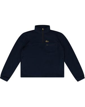 Aimé Leon Dore Quarterr-Zip Fleece Pullover T-Shirt Blazer" Fw24Wj011 Blazer" - Blue