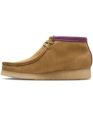 Clarks Wallabee Boot "Oakmoss" 26167961" - Black