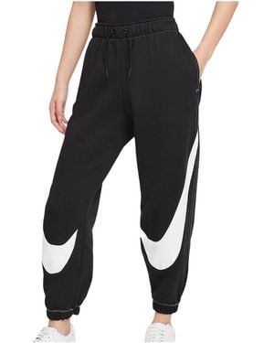 Nike Sportswear Swoosh Fleece Joggers Dd5582 010" - Black