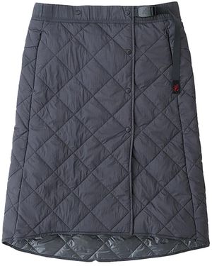 Gramicci Thermal Insulation Quilted Skirt G5Fw Sk033 Gm001" - Black