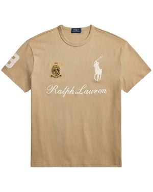 Polo Ralph Lauren Classic Fit T-Shirt "Khaki" 710B20010003" - Black