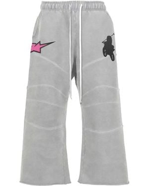 Triple Sevens Moto Vice Joggers Ts7018" - Black