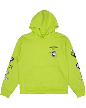 Chrome Hearts Matty Boy Chain Link Logo Hooded Sweatshirt "Volt" Chrm1382" - Green