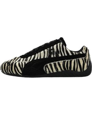 PUMA Speedcat Og Suede Low-Top Trainers - Black