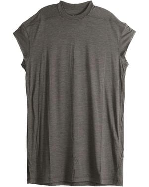 Rick Owens Jumbo T-Shirt "Dark Dust" Rr02F4255 Jsw 78" - Black