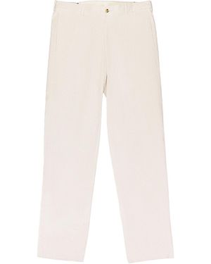 Aimé Leon Dore Corduroy Suit Trousers "Cream" Fw23Wp011 Pristine" - Black