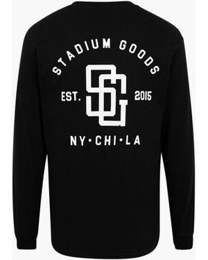 Stadium Goods Pennant L/s "black"