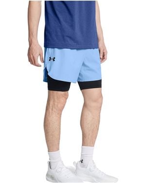 Under Armour Vanish Elite Woven 2-In-1 Shorts 1378604 465" - Black