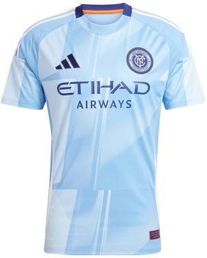 adidas New York City Fc 25/26 Home Jersey "Bahia Light" Iv9926" - Blue
