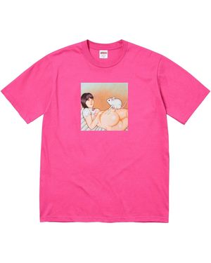 Supreme Mouse T-Shirt "Ss25 - Pink