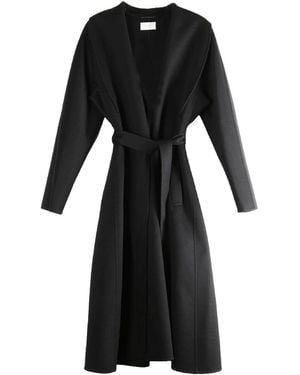 The Row Kosmo Coat 10855 W3656 Blk" - Black