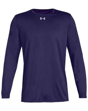 Under Armour Locker T-Shirt 2.0 Long Sleeve Shirt Metallic" 1305776 500" - Blue