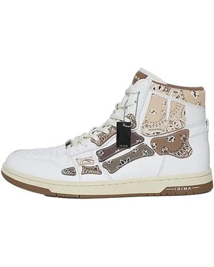 Amiri Bandana Skel Hi Top "Bones" Pf22Mfs032 126" - Black