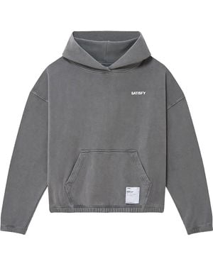 Satisfy Softcell Hoodie "Aged" 11046 82A02" - Black