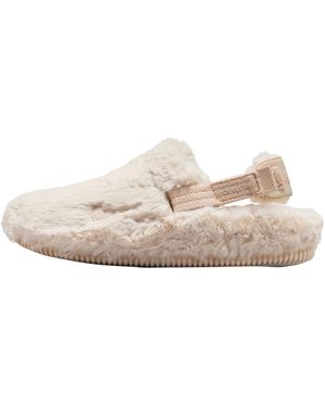 Nike Calm Mule Se "Sanddrift Fur" Fz3118 100" - Black