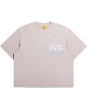 DIET STARTS MONDAY Dsmla Short-Sleeve T-Shirt "Wasdhed Dsm Sum26 032" - Black