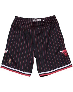 Mitchell & Ness Nba Swingman Chicago Bulls Alternate 9697 Shorts Smshac18022 Cbublck96" - Black