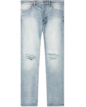 Ksubi Van Winkle City High Heritage Denim Jeans Msp24Dj007" - Black