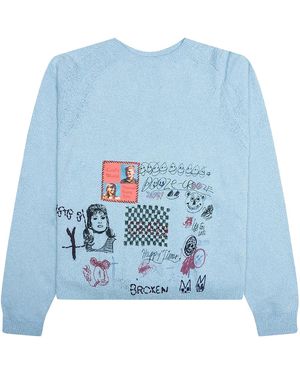 PALY Booze Crooze Knit Jumper "Baby" 6U001Q1008Bby" - Blue