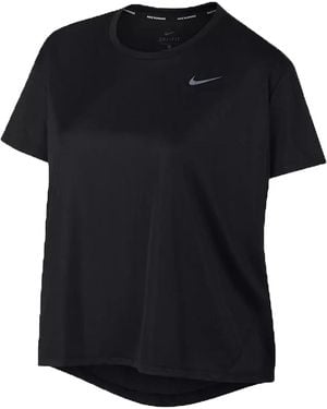 Nike Miler Short-Sleeve Running Top Av7922 010" - Black