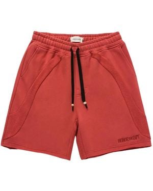 Honor The Gift Shorts "Panel Terry Short" D26F8B6F" - Red