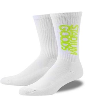 Stadium Goods Crew Socks "Glow - Black