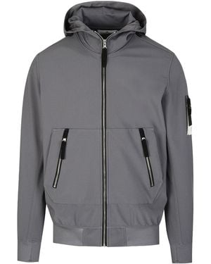 Stone Island Soft Shell R E-Dye Technology 741540727 V0063" - Black