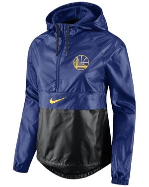 Nike Nba Jacket "Golden State Warriors" 894701 495" - Blue