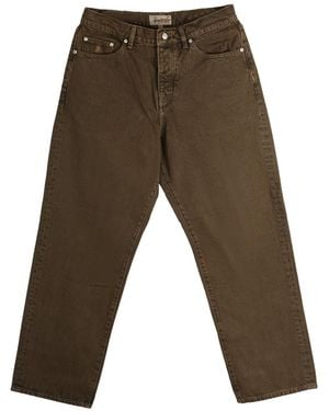 Stussy Big Ol Denim High Waisted Jean "Mush Mushroom" 116599 Mush" - Black