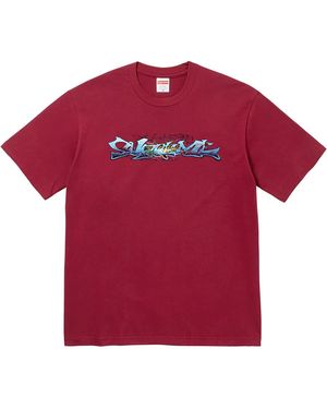 Supreme Tag T-Shirt "Fw25 - Red