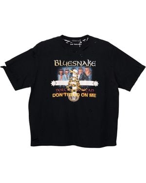 PROJECT G/R Bluesnake Tread Short Sleeve T-Shirt Pg25Ssmt09Bka12" - Black