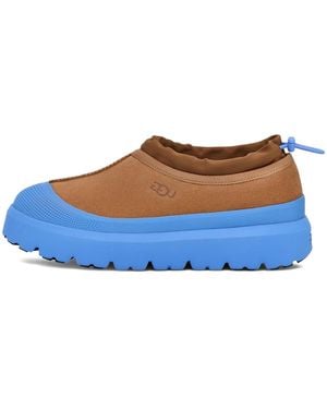 UGG Tasman Weather Hybrid Slipper "Chestnut Big Sky" 1144096 Cbg" - Blue