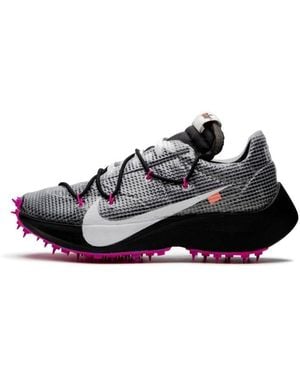 NIKE X OFF-WHITE Zoom Vapor Street "Off- -/Laser Fuchsia" Shoes - Black