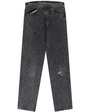 Levi's 501 Tapered Denim Jeans Lvi Mjns 0005" - Black