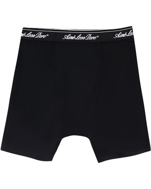 Aimé Leon Dore Boxer Briefs (3-Pack) "Jet" Ald Macc 0161" - Black