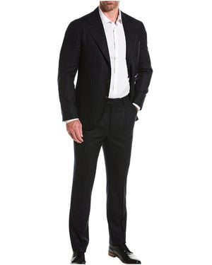 Brunello Cucinelli Virgin Wool Suit Brun2247" - Black