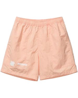 Undefeated Tie Dyed Shorts Twbffonv" - Black